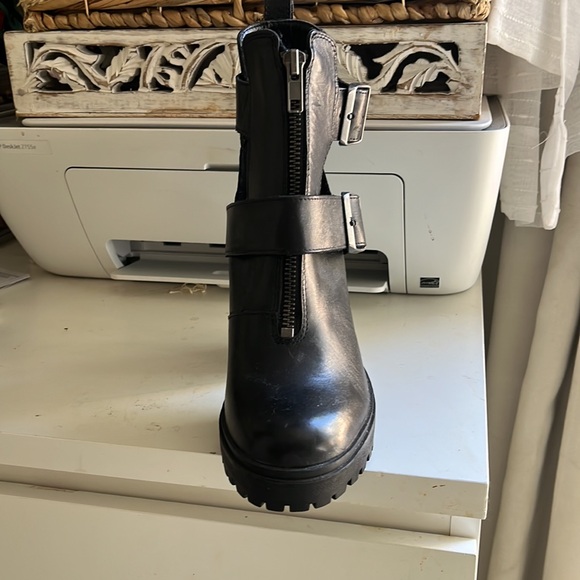 Steve Madden Lavish Buckle Bootie - Picture 2 of 4